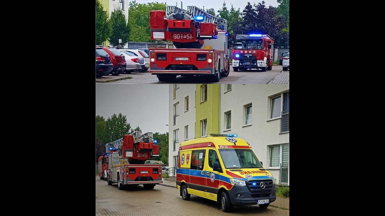 FR112/02/2023 - Interwencja PSP i ZRM podczas działań związanych z Izolowanym Zdarzeniem Medycznym.