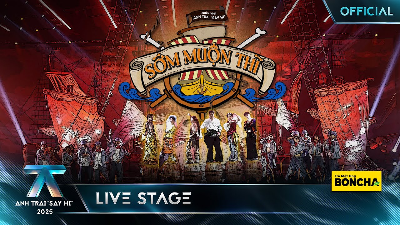 SỚM MUỘN THÌ - HUSTLANG Robber KHOI VU Nhâm Phương Nam Mason Nguyễn Jaysonlei Lamoon [Live Stage]