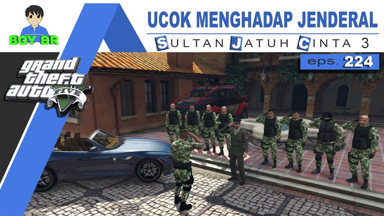 UCOK DIKIRIM UNTUK MEMIMPIN PERANG - REAL LIFE MOD eps.224 - GTA 5 INDONESIA
