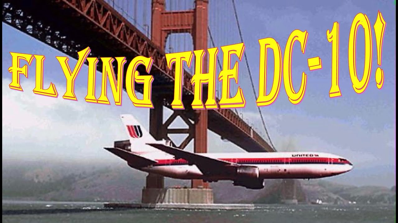 Полет на самолете DC-10 авиакомпании United Airlines.