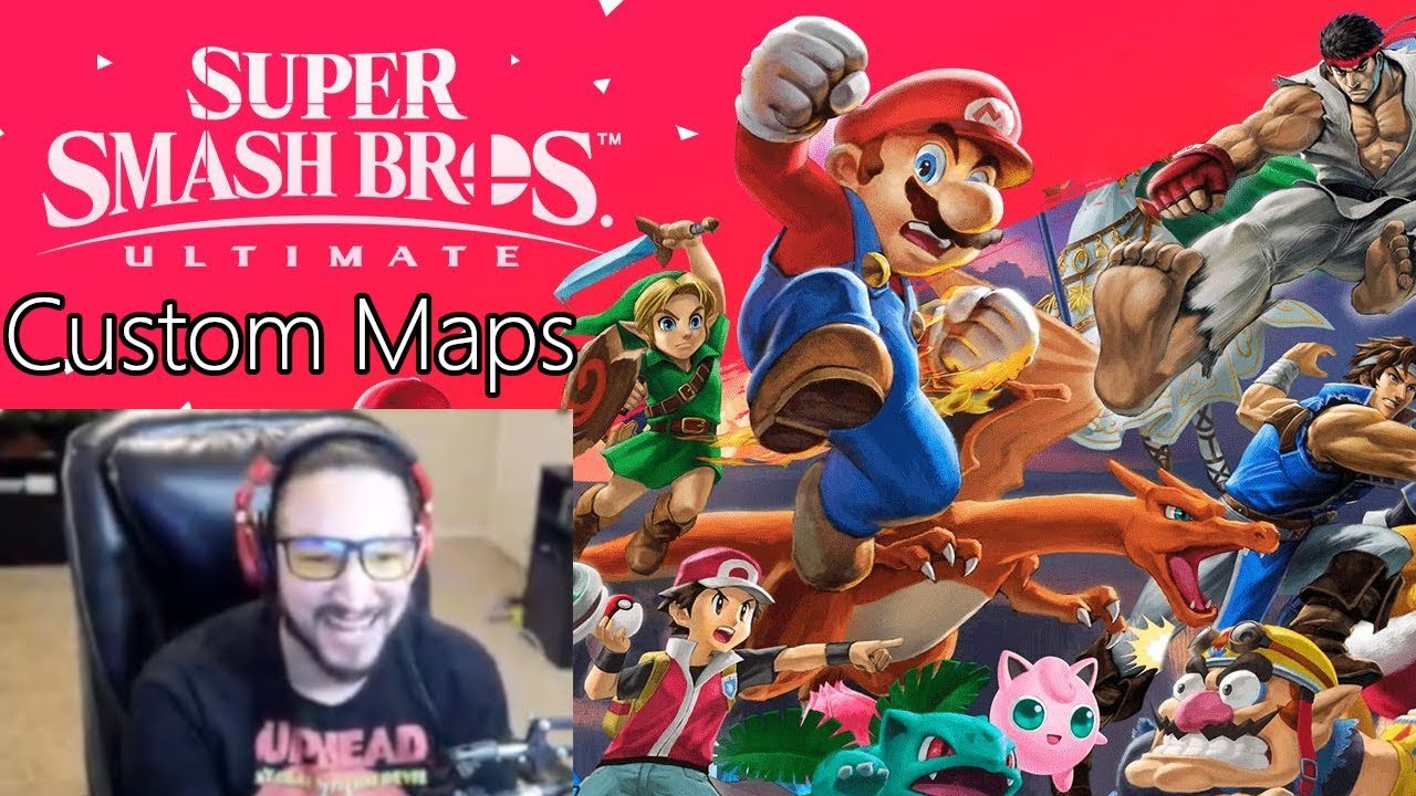 UberHaxorNova Plays Super Smash Bros Ultimate - Custom Maps
