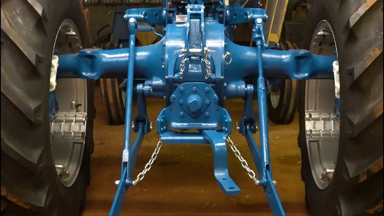 Installing the 3 point lift on a Ford Rowcrop Tractor