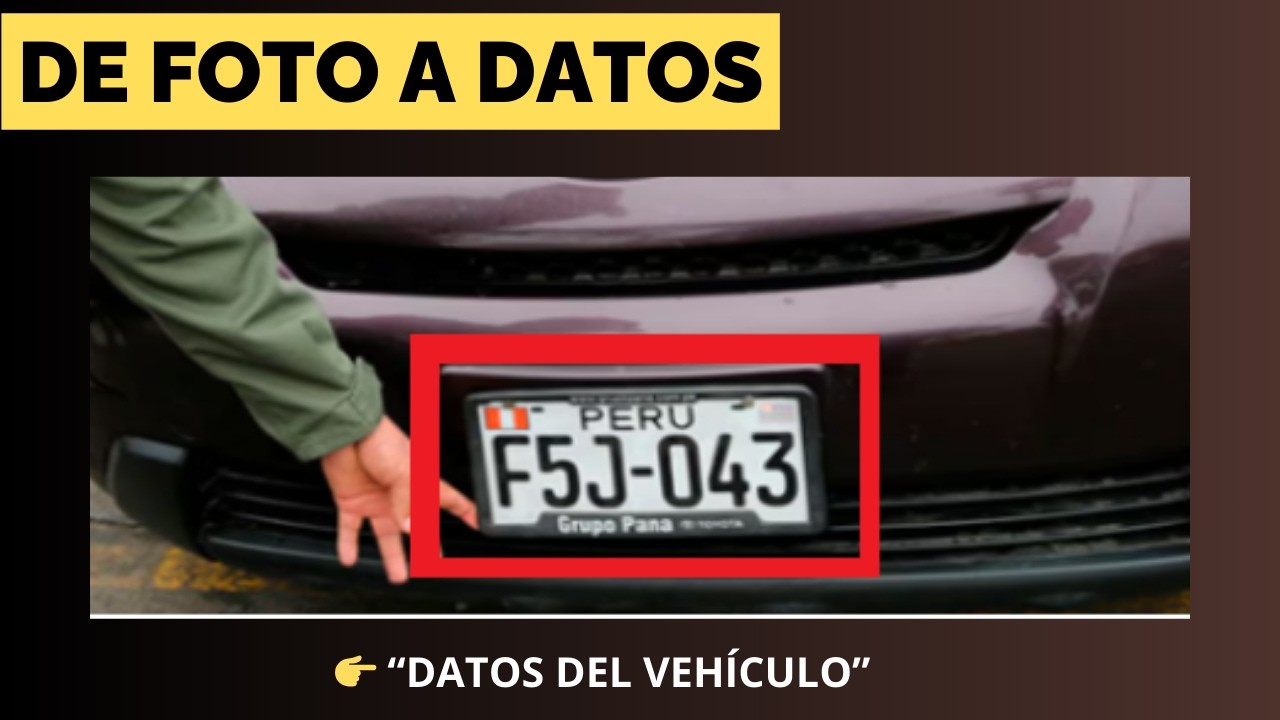 Detecta y consulta placas con IA en segundos 🚗🔥 | Python + YOLO + EasyOCR