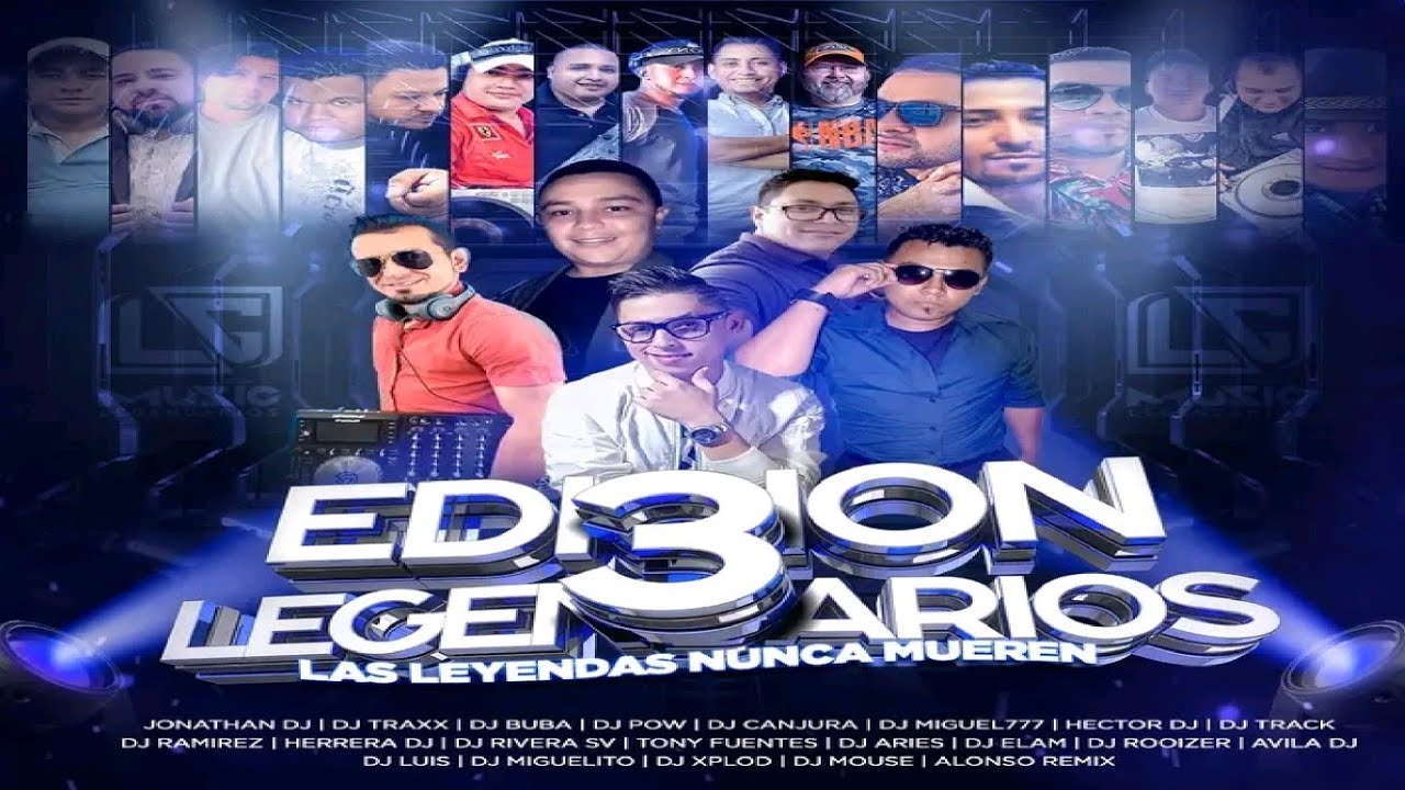 Set Techno Mix (Jonathan DJ) ⚫ 3° Edición Legendarios - LG Music Legendarios