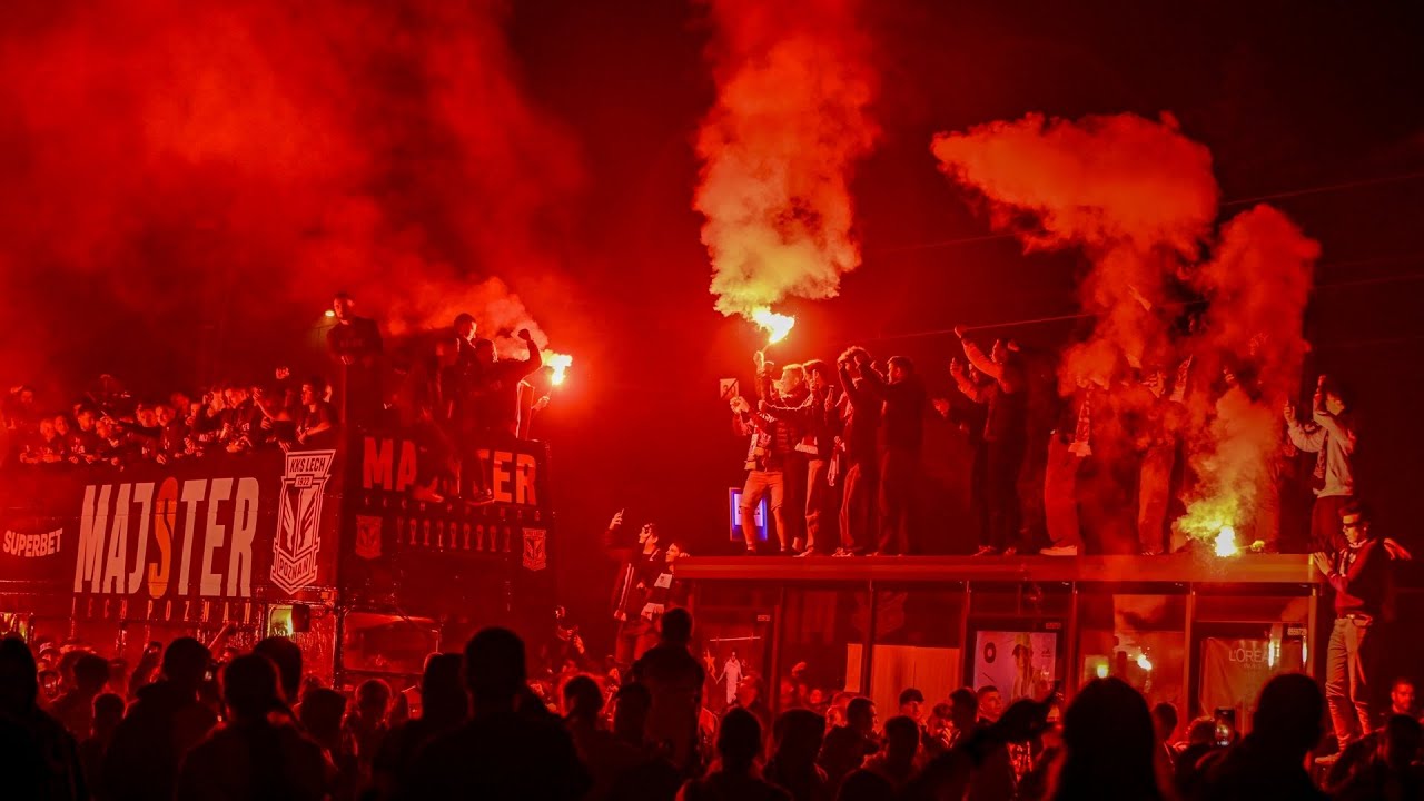 MISTRZ Lech Poznań 🏆🔥  wspólne świętowanie na MTP (24.05.2025)
