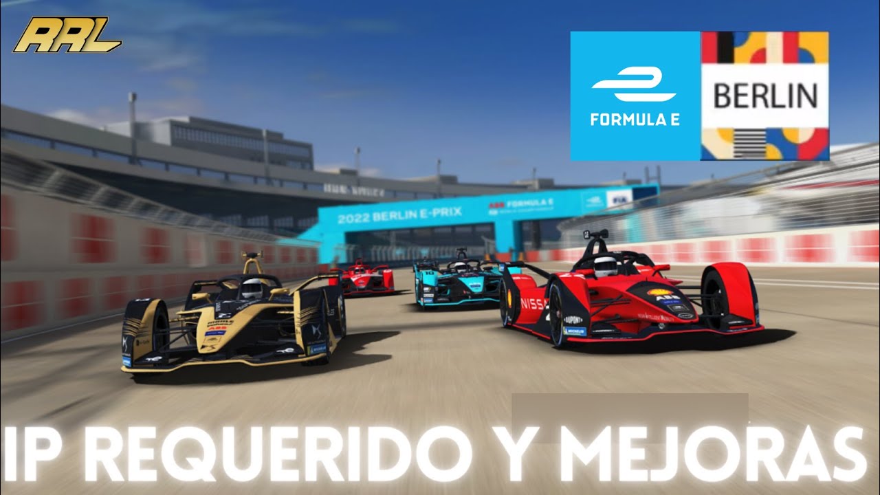 FORMULA-E EPRIX BERLIN 2022 | REAL RACING 3 🔴UPDATE 10.4 🔴