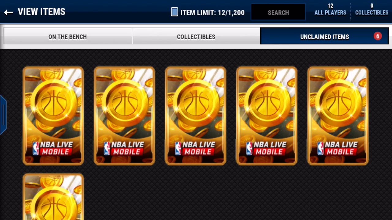 6 NBA LARGE QUICKSELLS