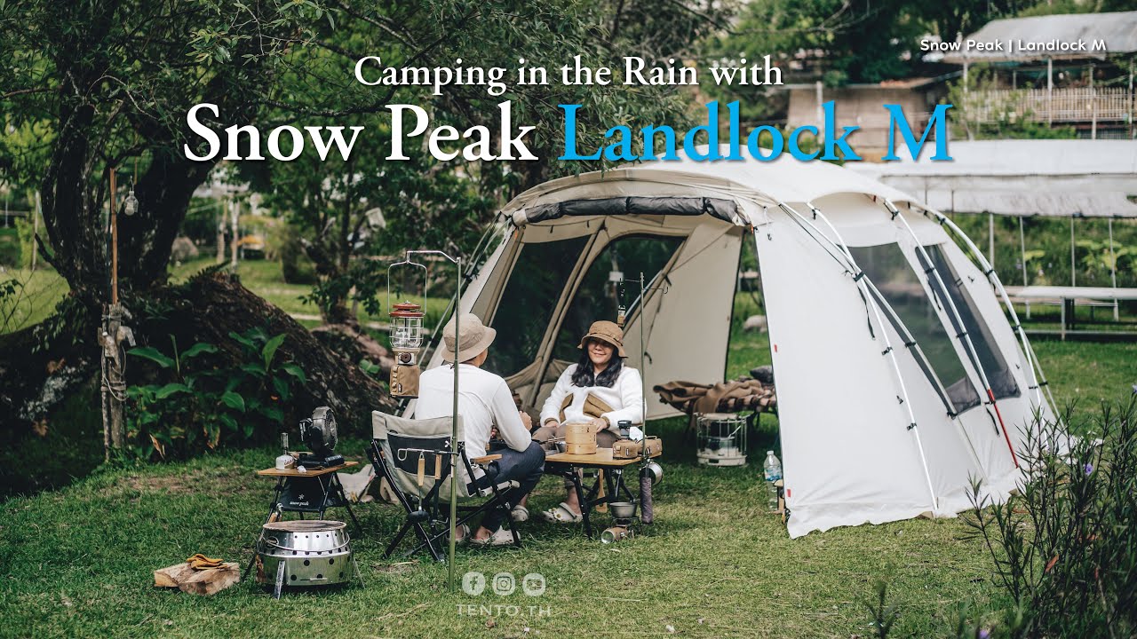 CAMPING | แคมป์กลางฝนกับ Snow Peak Landlock M | ชลธารวิว, อินทนนท์