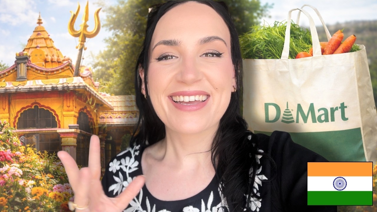AB MAIN BILKUL INDIAN HO GAYI HU? 😅 MANDIR, DMART *HINDI VLOG* 🇮🇳