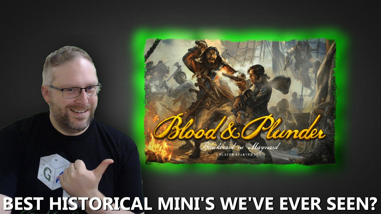 Blood & Plunder Blackbeard vs Maynard 2 Player Starter Set | UNBOXING #oga