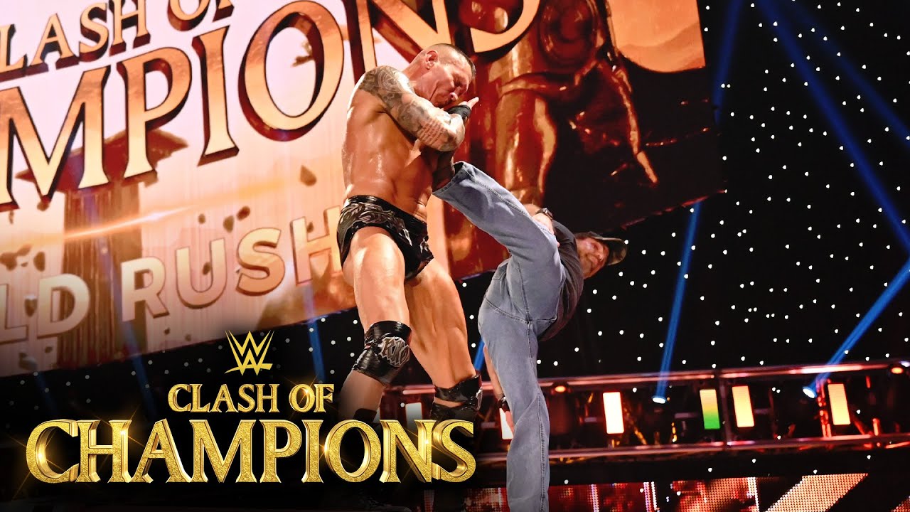 Шон Майклз отправляет Рэнди Ортона в полёт с музыкой Sweet Chin: WWE Clash of Champions 2020