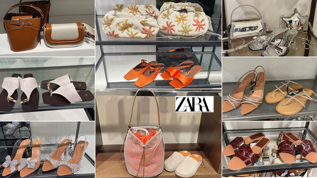 ZARA BAGS & SHOES NEW COLLECTION / MARCH 2024