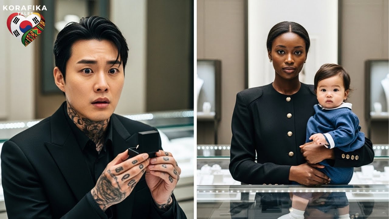 When buying an engagement ring, the Korean mafia boss froze seeing his ex with a child in her arms!!