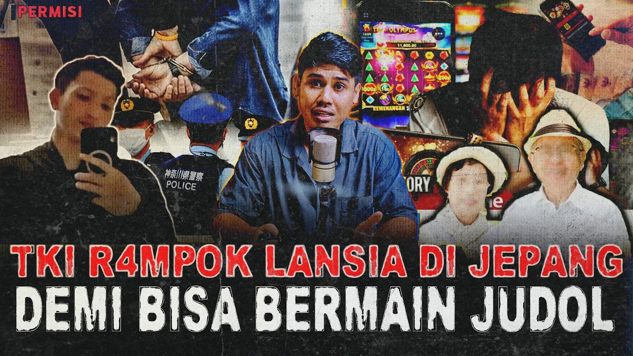 BIKIN MALU INDONESIA ! TKI R4MPOK LANSIA DI JEPANG DEMI BISA MAIN JUD0L !