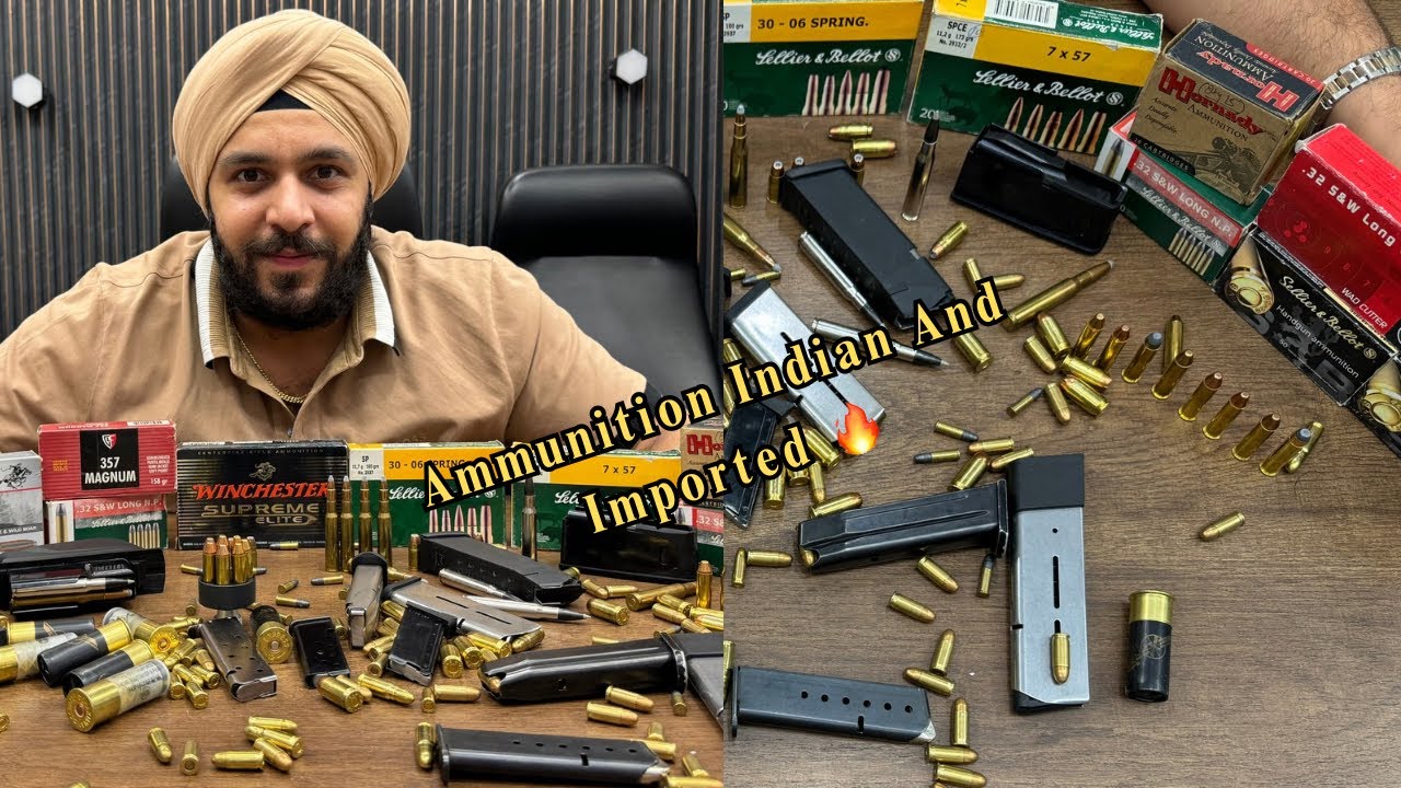 All Type imported and Indian l Ammunition is 🔥l Available Sharda Gun House 🏠