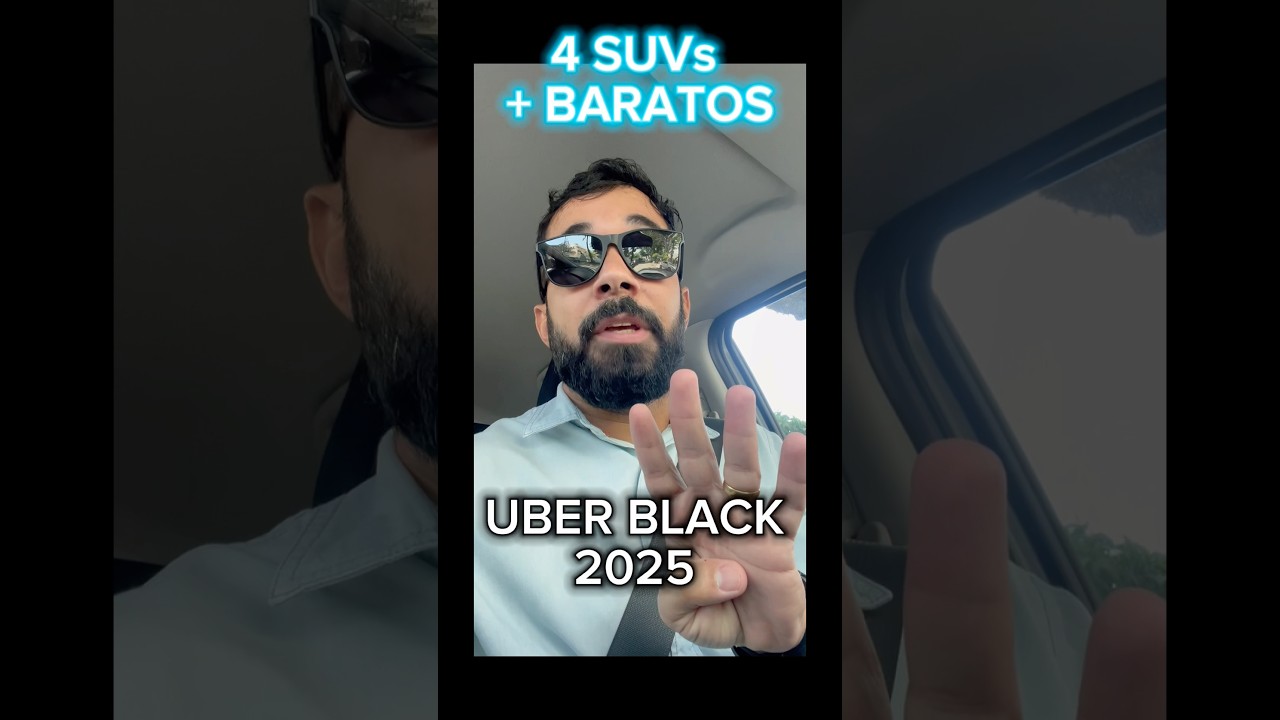 Suv&rsquo;s mais baratos UBER BLACK - 2025
