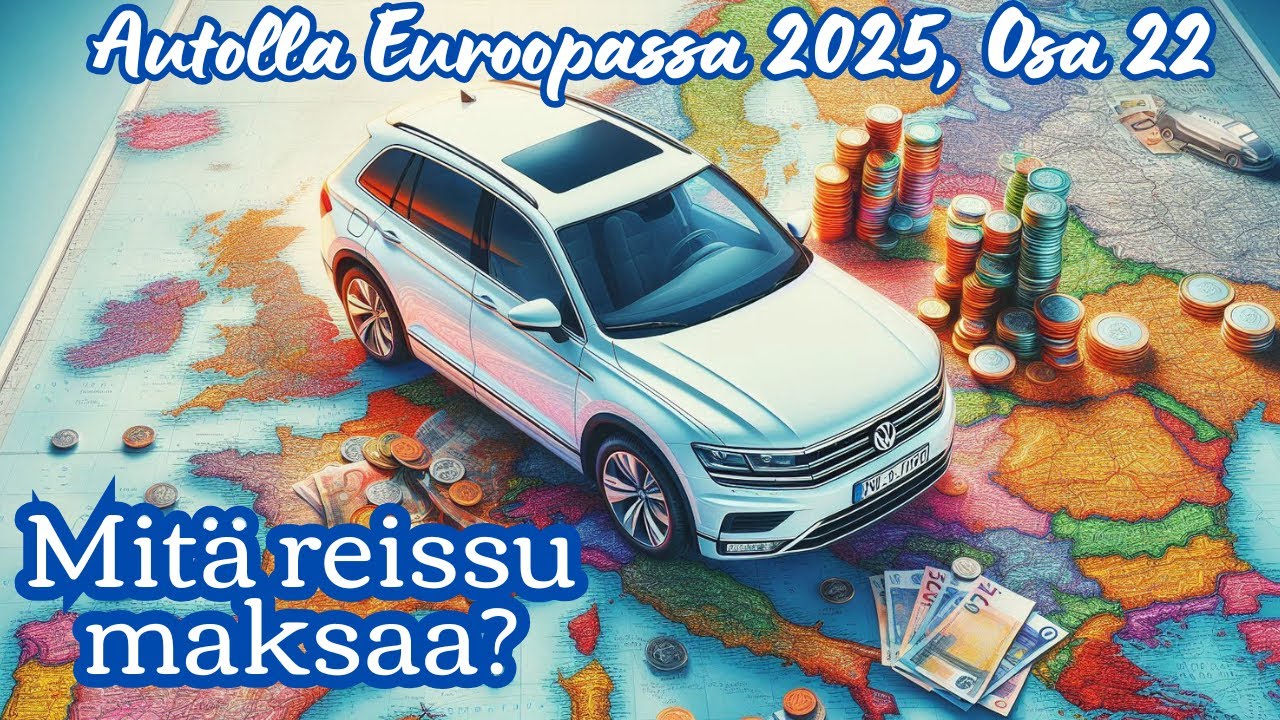 Autolla Euroopassa 2025, Osa 22, Mitä reissu maksaa