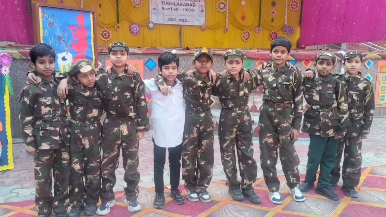 Annual day celebration at SBV RAILWAY COLONY TUGHLAKABAD New Delhi 