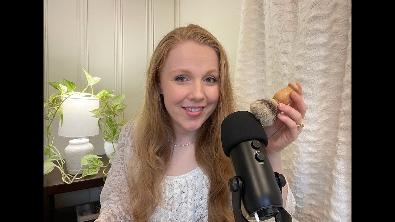 My first ASMR trigger video with blue yeti mic! 🤫