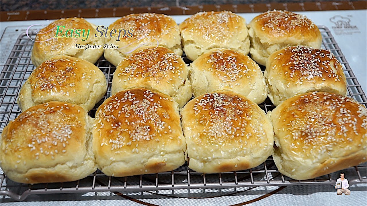 Homemade Sesame Buns