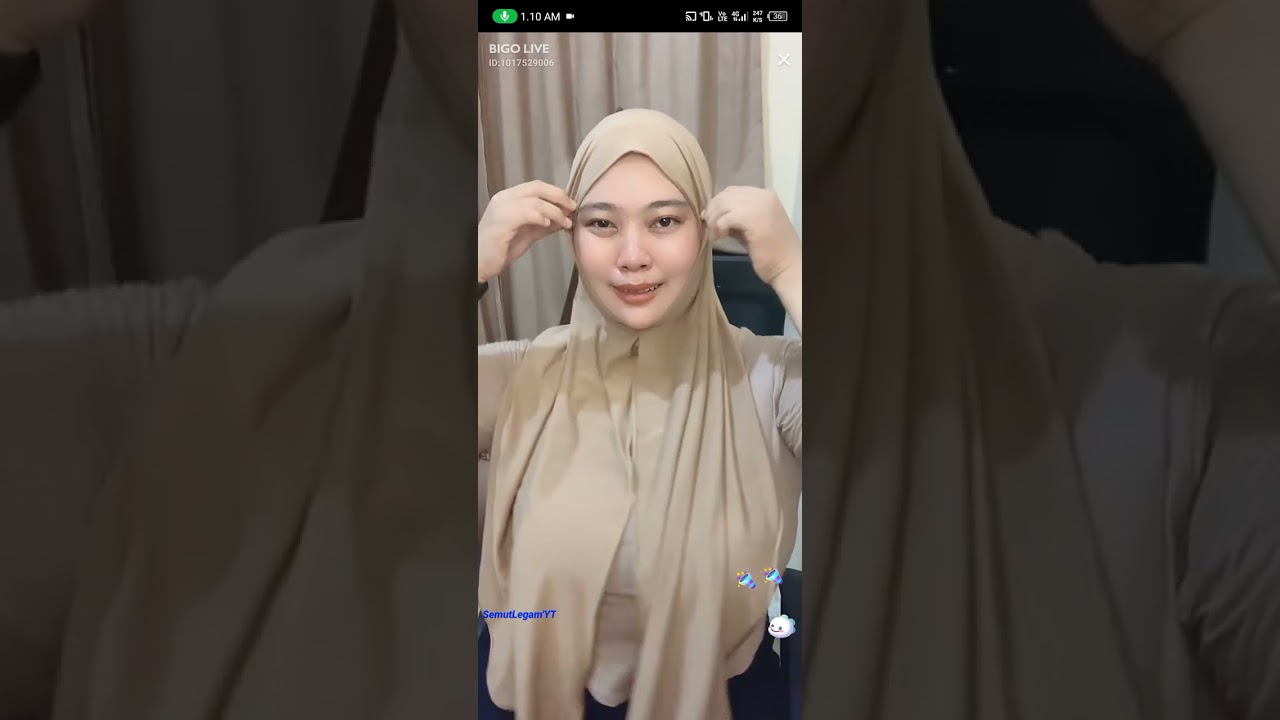 Hijab ecca style tobrut menggoda