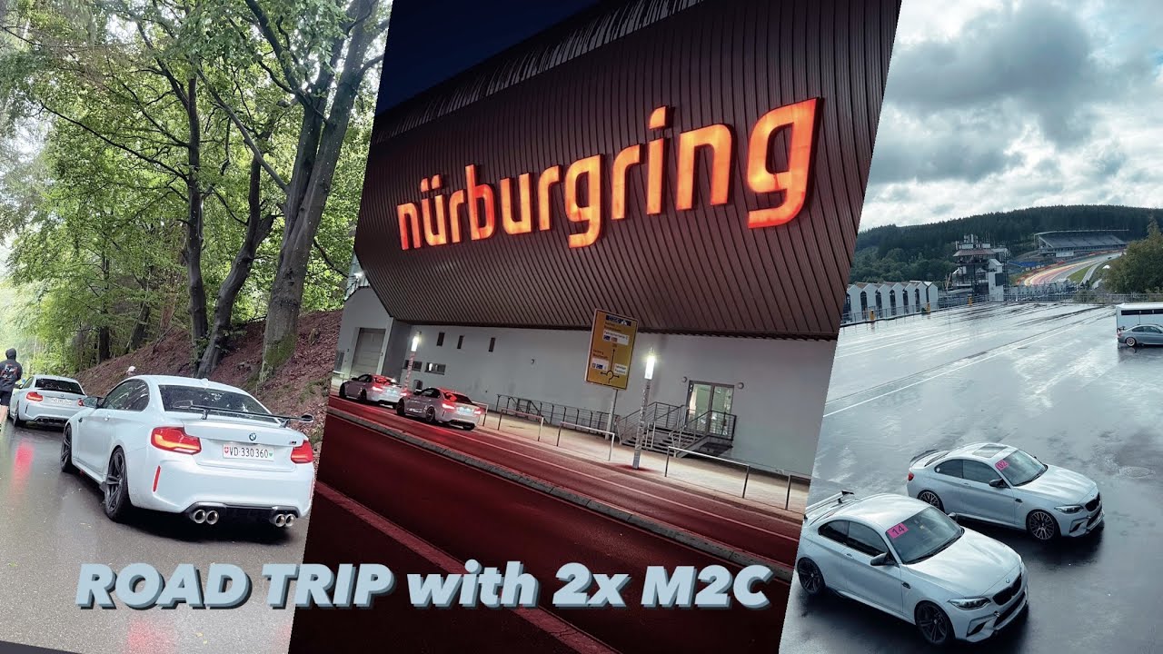 Nurburgring et Spa-Francorchamps avec deux BMW M2 compétition (Road Trip)