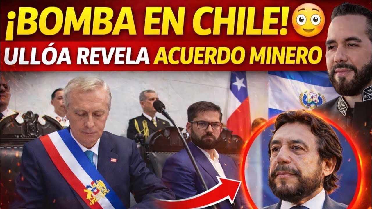 ¡BOMBA EN CHILE! 😳 Félix Ulloa DESTAPA acuerdo minero con Kast y sorprende al mundo