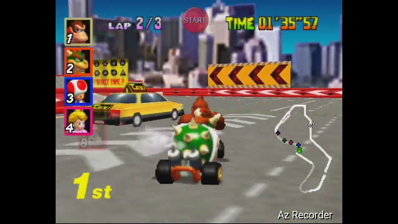 Flower cup 150cc: mario kart 64 amped up 2.98 (#46)