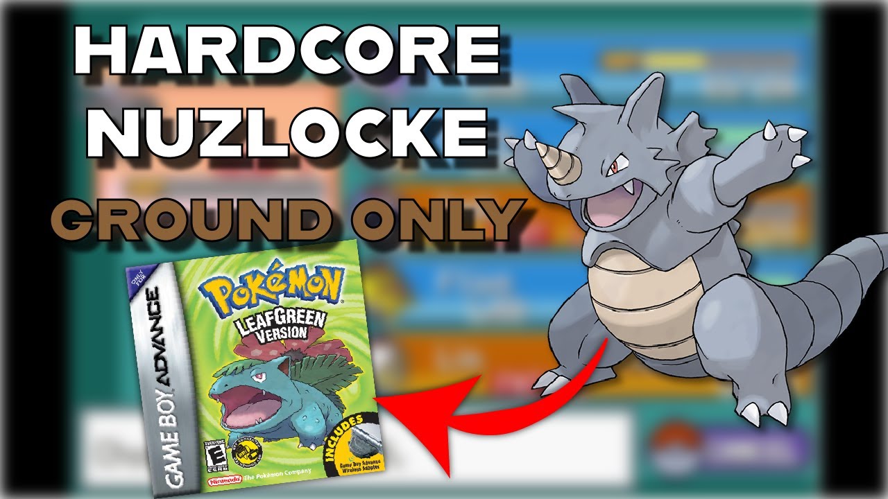 Can I Beat POKEMON LEAFGREEN with Only GROUND-TYPE POKEMON??