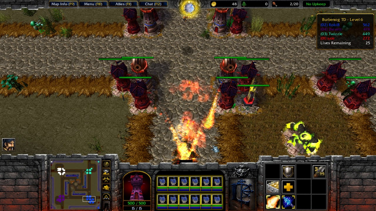 Burbenog TD: Oblivion ( -random ) - Warcraft III - Battlenet