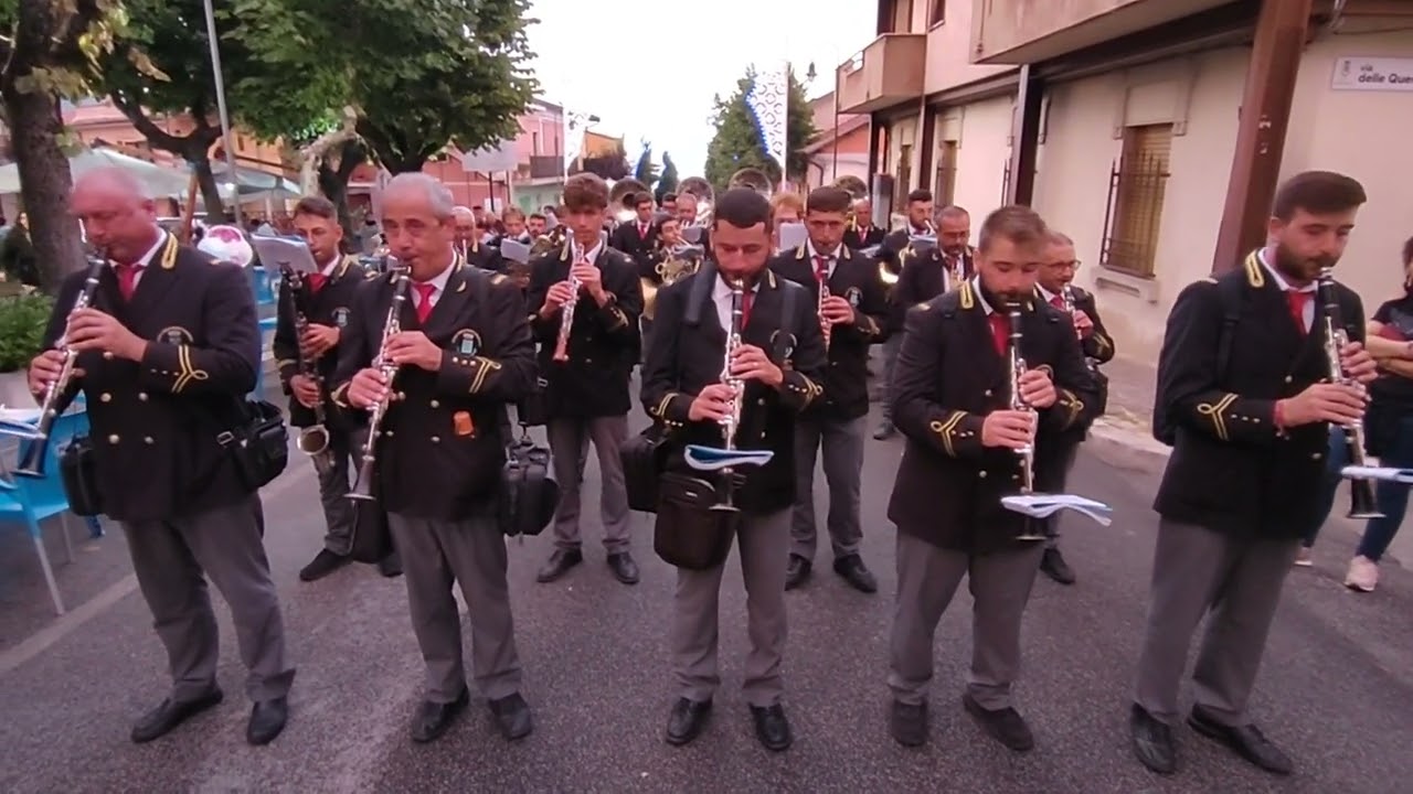 Marcia Sivigliana Banda di Ailano 16/8/23 Collelongo Festa di San Rocco