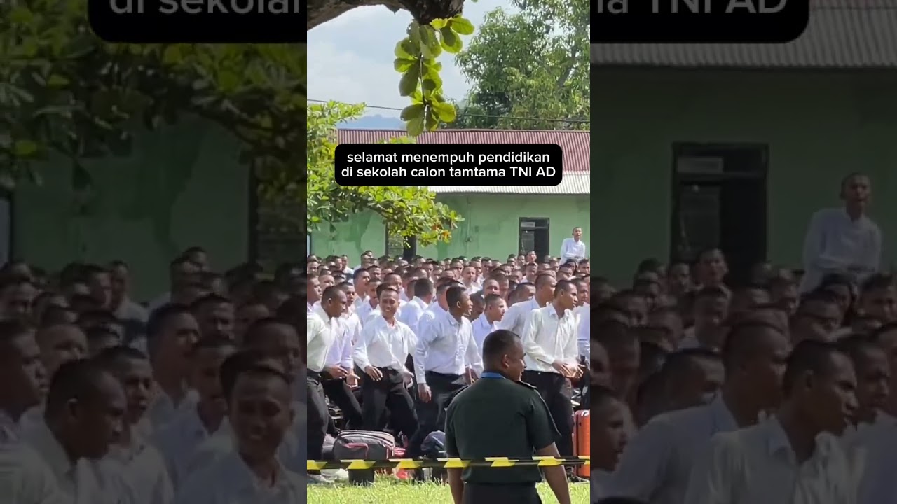 lolos dan siap menjalani pendidikan secata TNI AD 