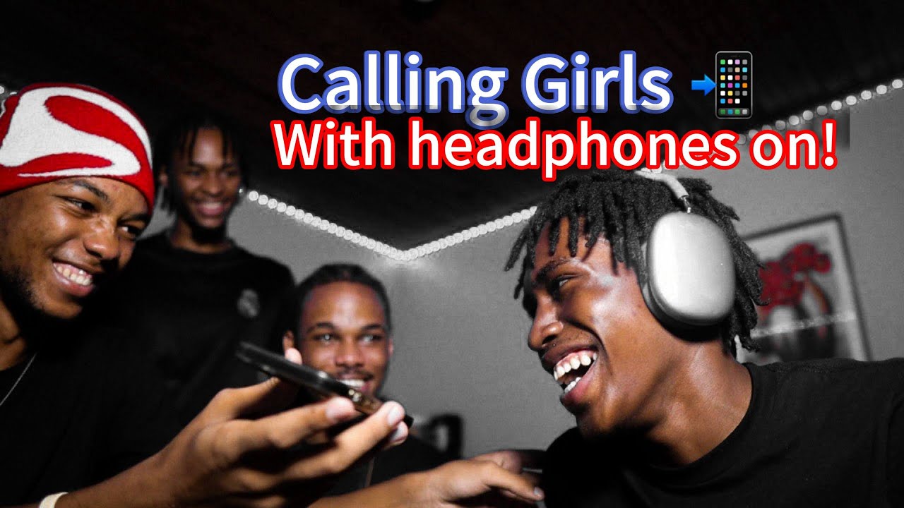 CALLING GIRLS WITH HEADPHONES ON! *GONE RIGHT✅