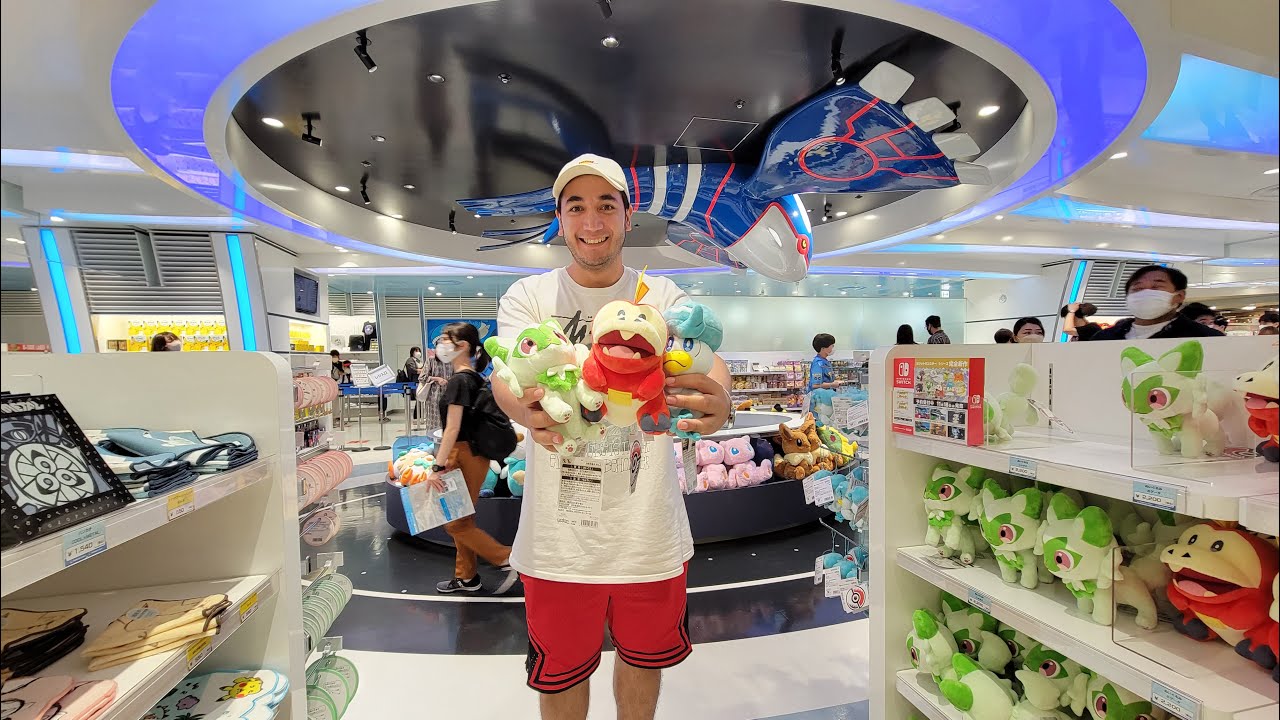 🤯 CENTRO POKEMON previo al lanzamiento de ESCARLATA Y PURPURA en JAPON