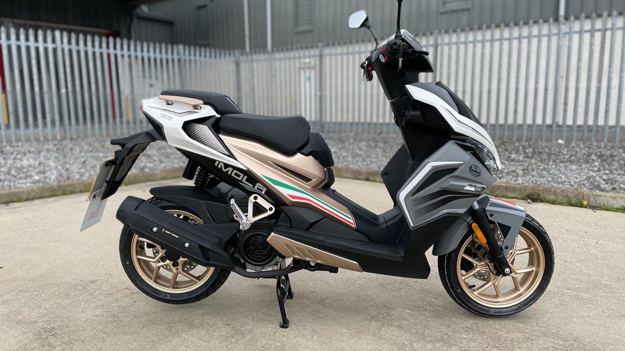 FB Mondial IMOLA 125 125cc Scooter walk round running. Finance and delivery specialists