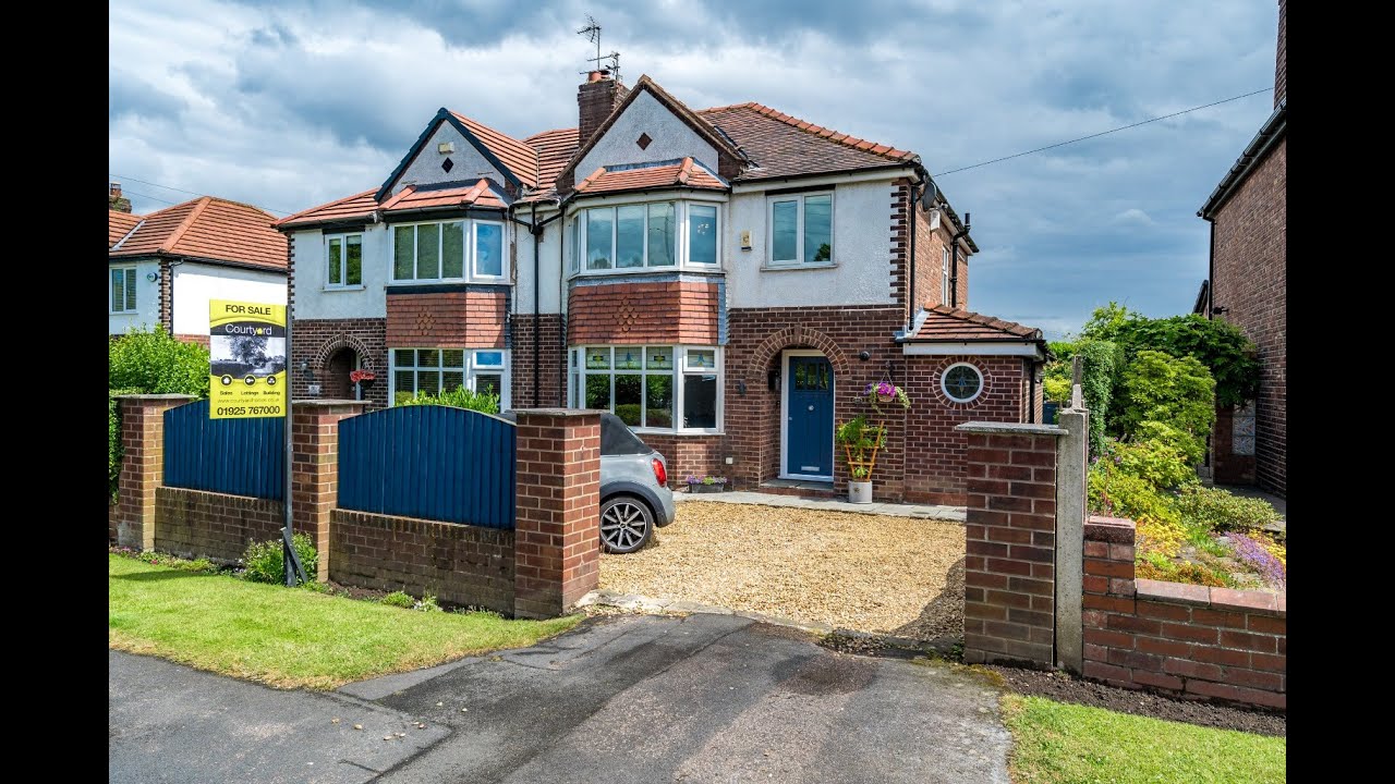 A traditional semi-detached family home filled with character