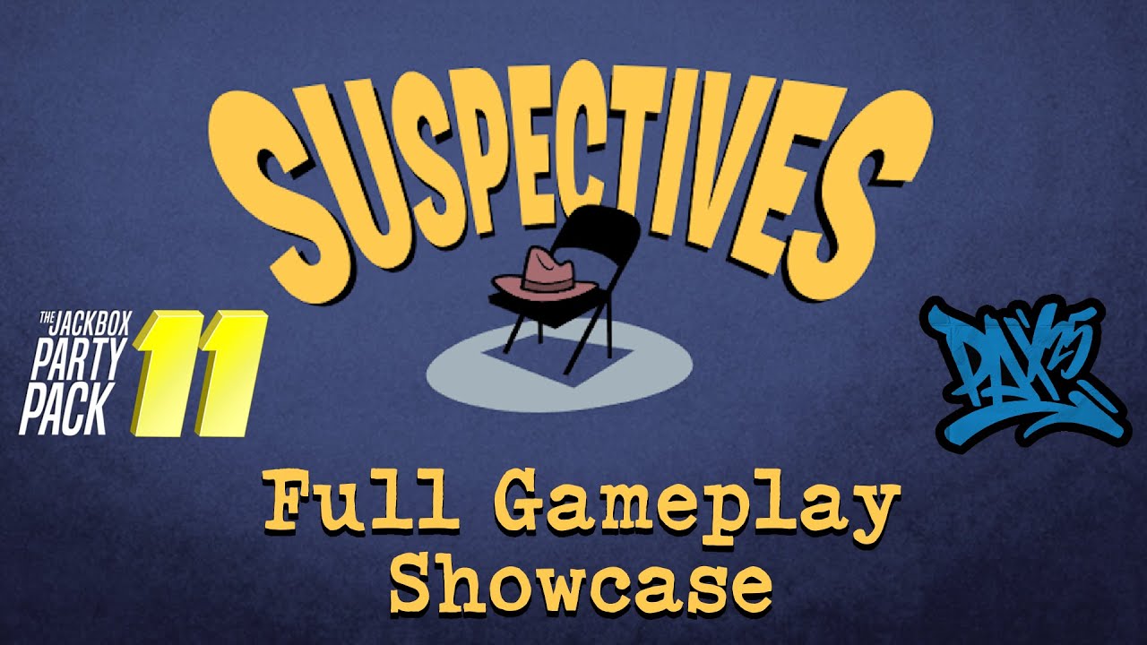 Suspectives - The Jackbox Party Pack 11 (Full Gameplay Showcase by Pax West 2025)