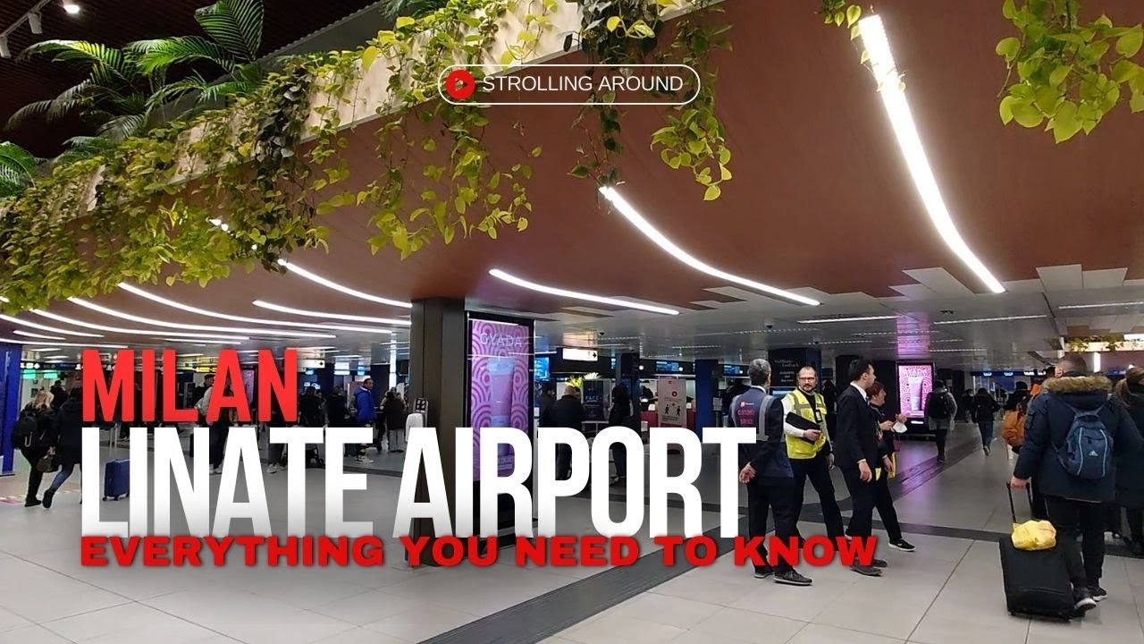 Milan LINATE AIRPORT Everything You Need to Know, from Luggage Deposit to Metro Subway Station