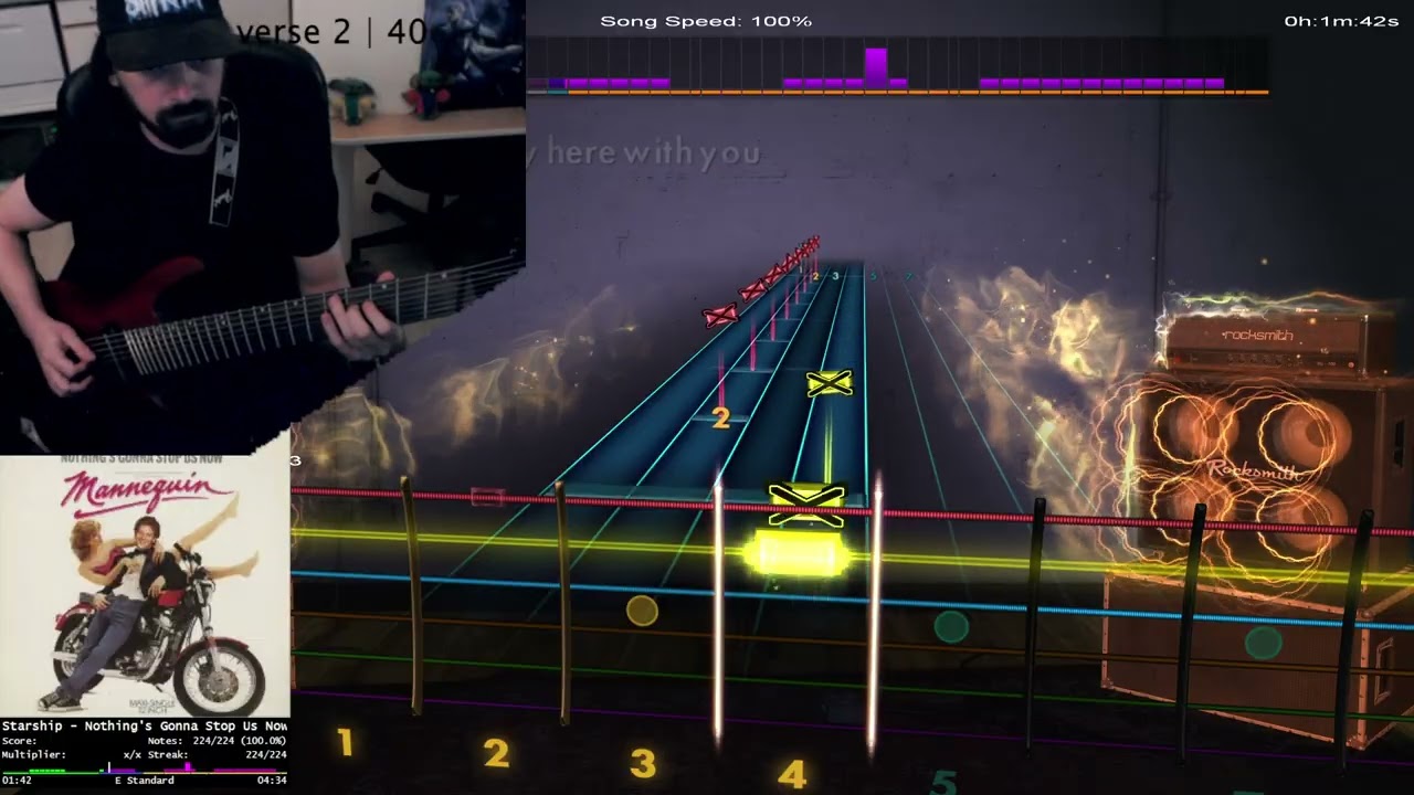 Starship - Nothing's Gonna Stop Us Now - 98.76% - Rocksmith - Guitar Lead