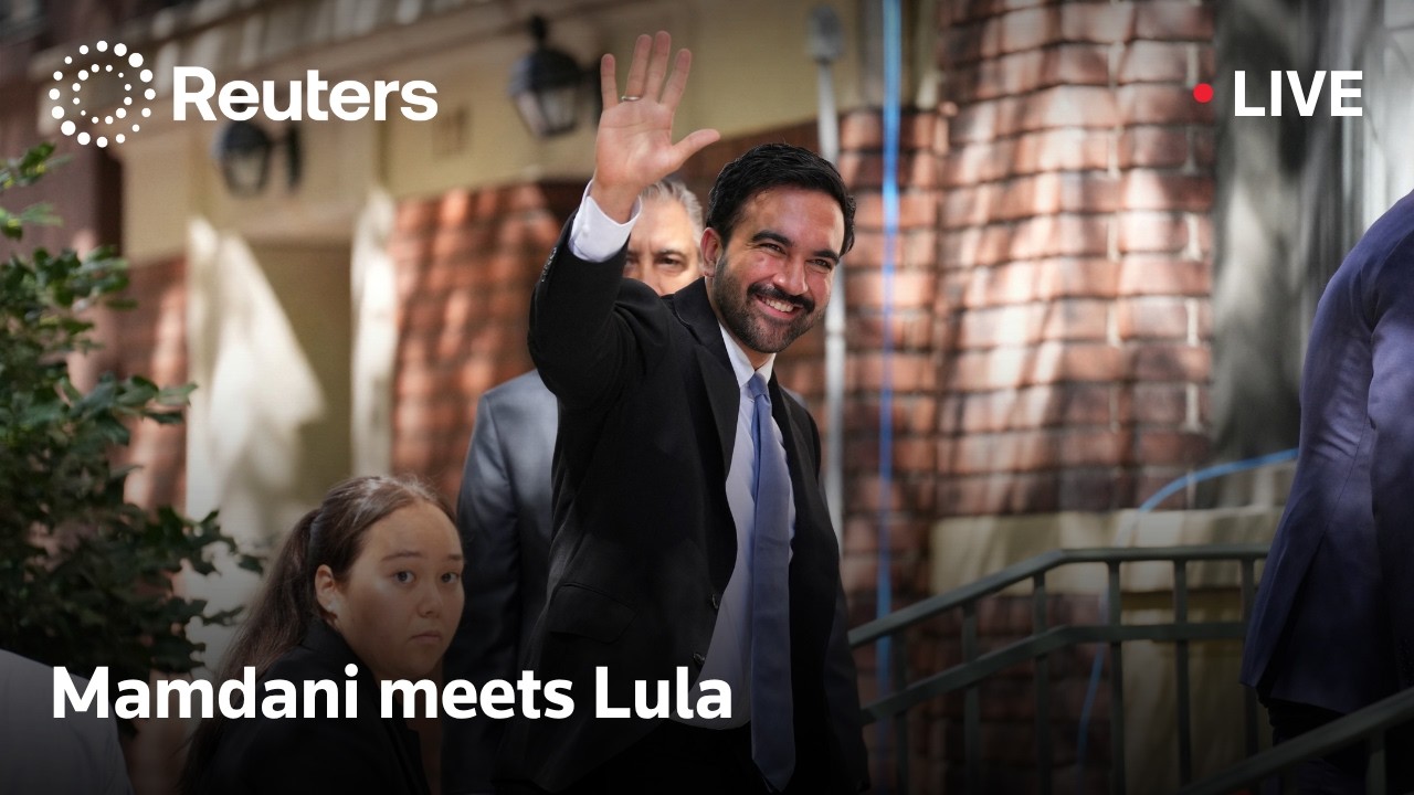 LIVE: NYC Mayor Mamdani meets with Brazilian President Lula