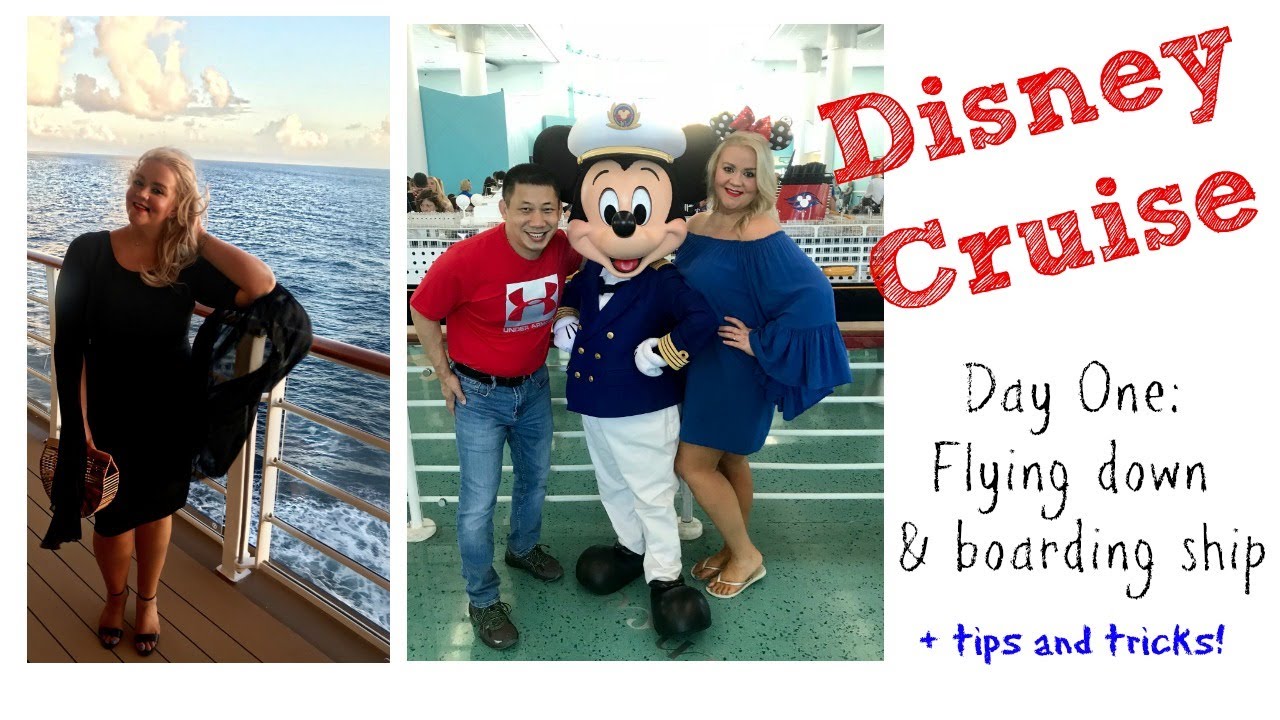 Disney Cruise Vlog | Day ONE | Cancelled Flights | Tips & Tricks!