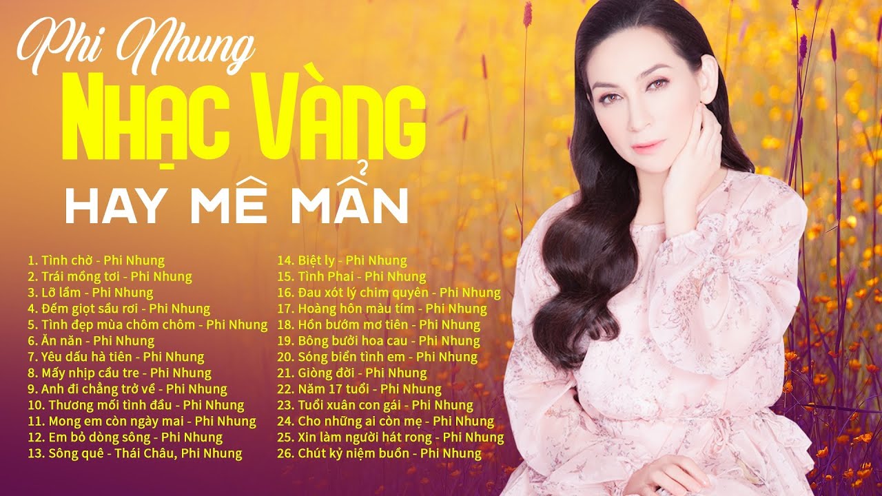 Liên Khúc Nhạc Vàng Trữ Tình PHI NHUNG Hay Mê Mẩn - LK Tình Chờ Mới Nhất 2021