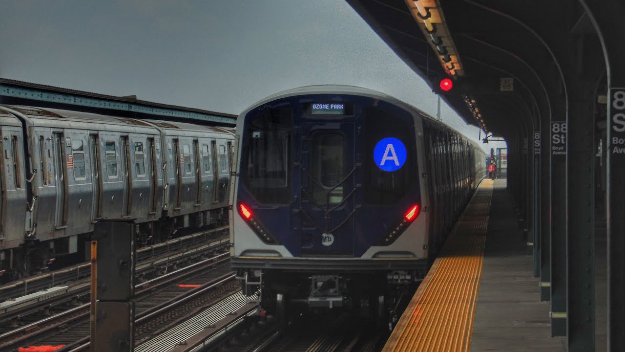 MTA NYC Subway: R211A #4070-4079 First Day In Service on the A Line
