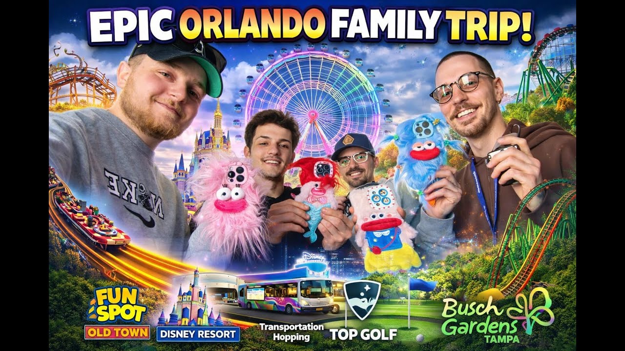 Family Orlando Vlog 🌴 | ChampionsGate Vacation Home, Old Town Fun & Disney Resort Hopping