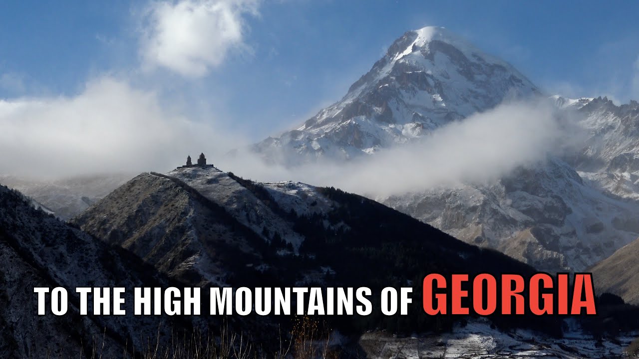 The Spectacular Georgian Military Highway to Kazbegi (Stepantsminda) - A Dream Road Trip!!