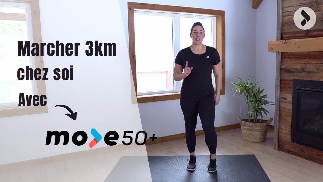 Marcher 3km chez soi | MOVE50plus