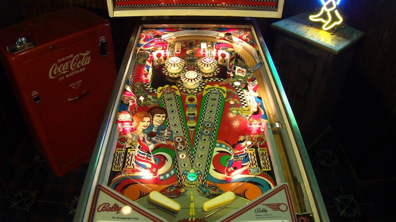WAS FOR SALE BALLY NITRO GROUNDSHAKER PINBALL 1080P HD!
