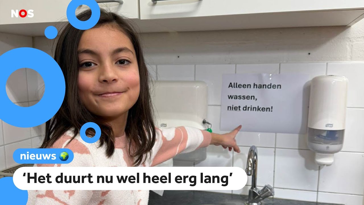 Kinderen in Amersfoort mogen al een week niet uit de kraan drinken