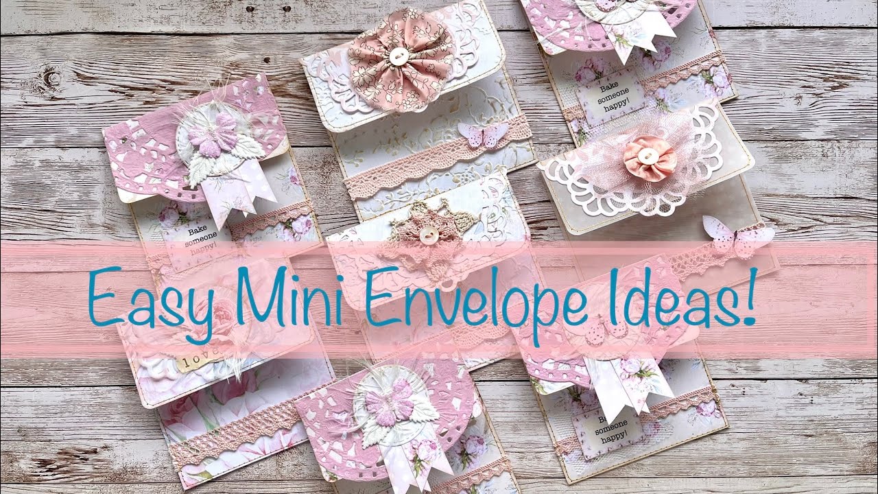 Making Easy Mini Envelopes !