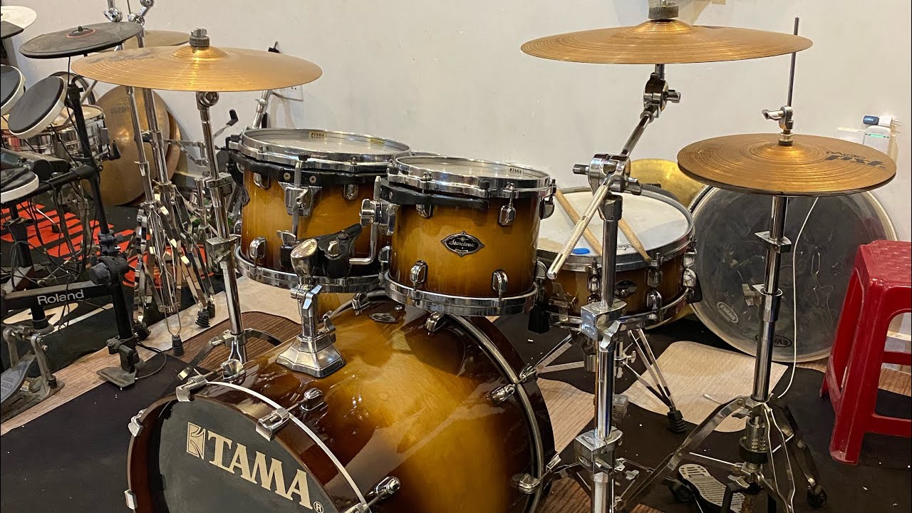 Trống jazz Tama Staclassic 3X.oootr về là bào show.